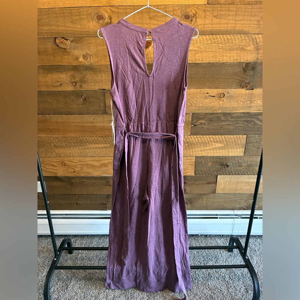 Market & Spruce Plum Backless Dress
